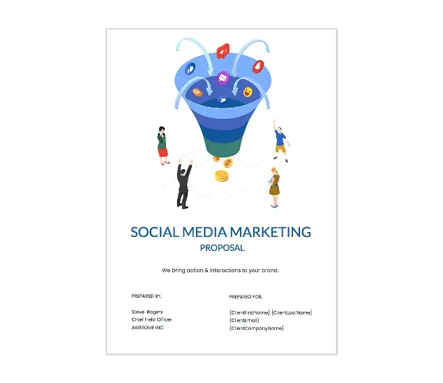 Fresh proposals template