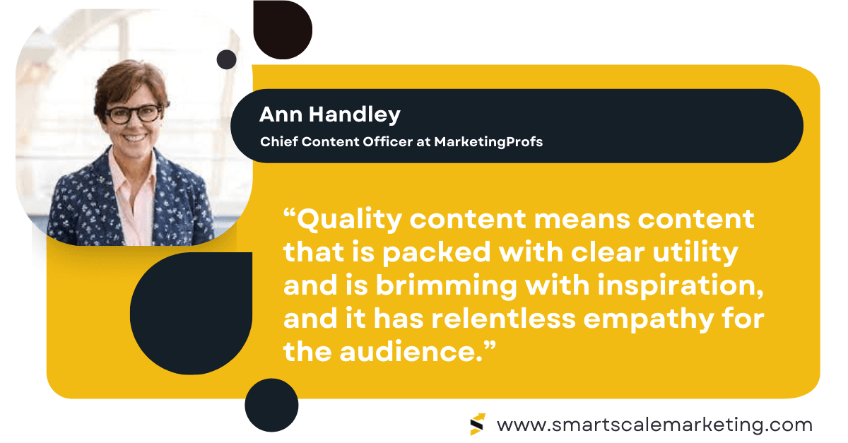 Inspirational Marketing Quotes by Ann Handley