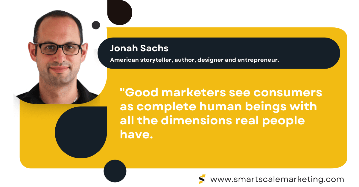 Inspirational Marketing Quotes by Jonah Sacha