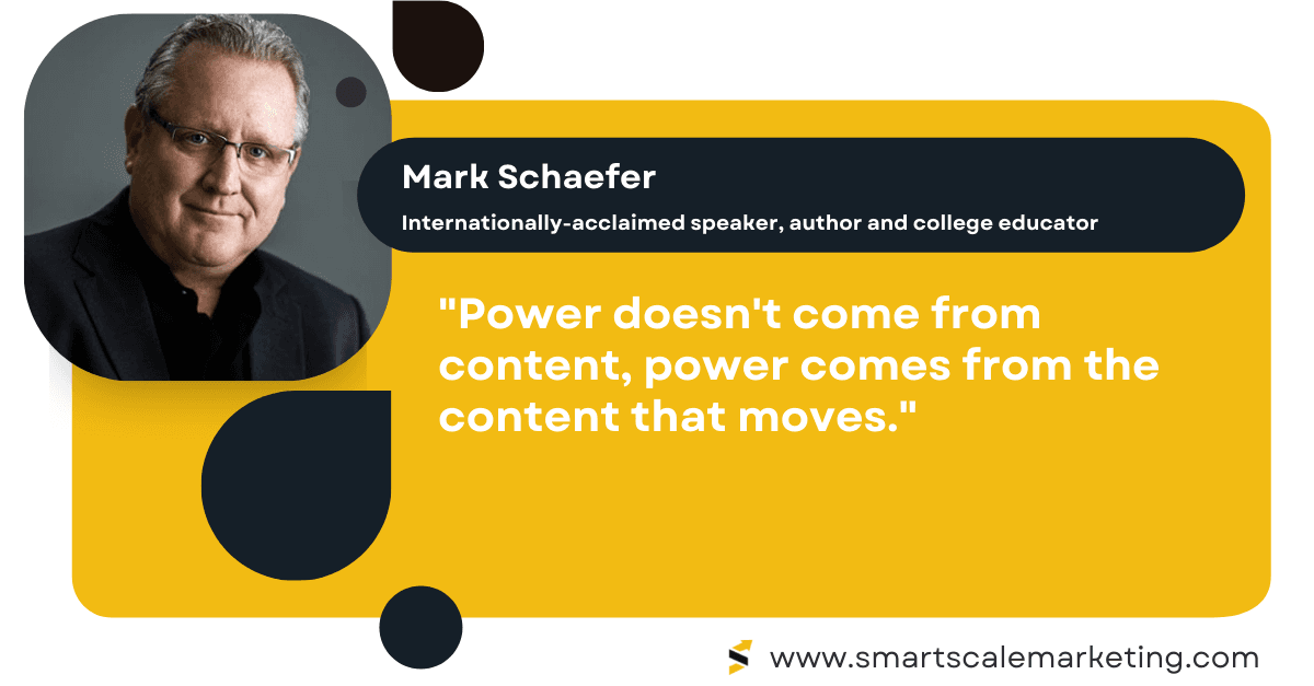 Inspirational Marketing Quotes by Mark Schaefer