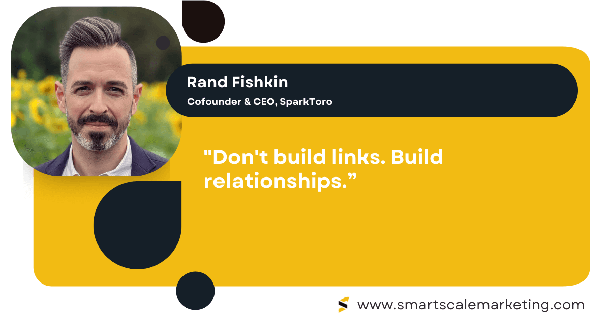 Relationship Marketing Quotes by Rand Fishkin